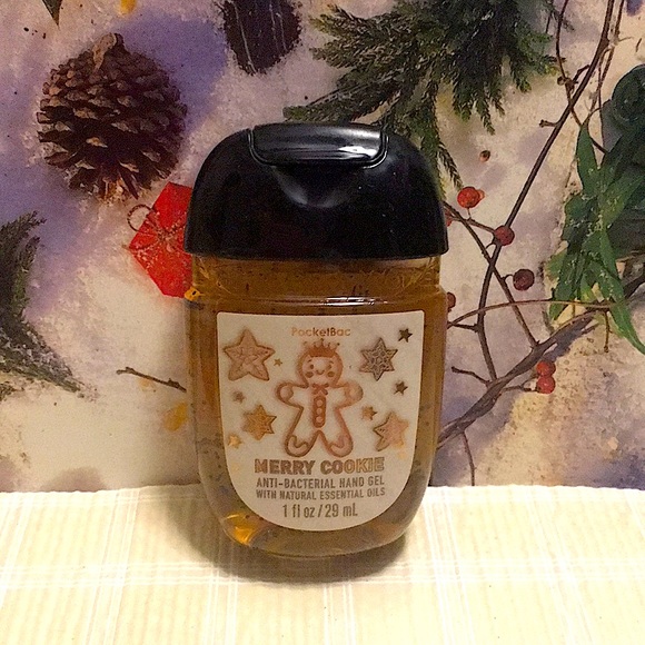 BBW Merry Cookie Candle Lotion Sanitizer Lot New - Picture 4 of 8